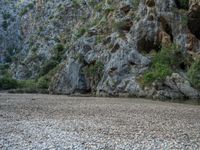 Majorca, Spain: Rocky Canyon Wall