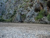 Majorca, Spain: Rocky Canyon Wall