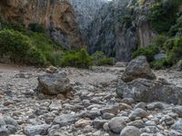 Majorca, Spain: Rocky Wall Landscape