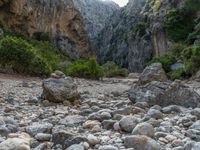 Majorca, Spain: Rocky Wall Landscape