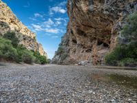 Majorca, Spain: Rugged Landscape with Rock Walls