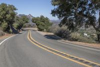 Malibu Mountains Landscape: Beautiful Views on a Sunny Day