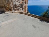 Aerial View of Mallorca Coastal Road