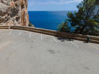 Aerial View of Mallorca's Coastal Road