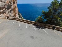 Aerial View of Mallorca Coastal Road 003