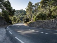 Mallorca: Asphalt Road and Stunning Landscape