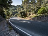 Mallorca: Asphalt Road and Stunning Landscape