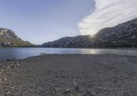 Mallorca Balearic Islands Lake Mountain Landscape