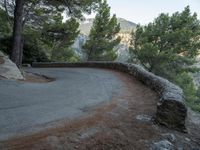 Picturesque Road in Mallorca, Balearic Islands