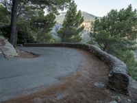 Picturesque Road in Mallorca, Balearic Islands 003