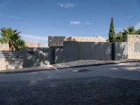 Mallorca: Clear Sky Road in a Residential Area