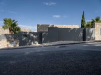 Mallorca: Clear Sky Road in a Residential Area