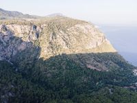 Mallorca Coastal Landscape: Aerial View of a Picturesque Island