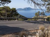 A Scenic Coastal Road in Mallorca, Spain