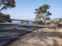 A Scenic Coastal Road in Mallorca, Spain