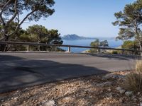 A Scenic Coastal Road in Mallorca, Spain