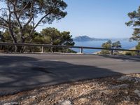 A Scenic Coastal Road in Mallorca, Spain