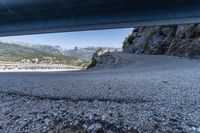 Coastal Road Landscape in Mallorca, Spain