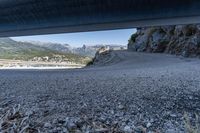 Coastal Road Landscape in Mallorca, Spain