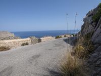 Scenic Mallorca Coastal Road through Mountains in Spain