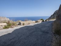 Mallorca Coastal Road Through Mountains in Spain 007