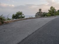 Mallorca Coastal Road Parking Ocean 003