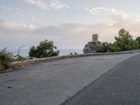 Mallorca Coastal Road Parking Ocean 004