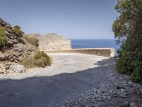 Mallorca Coastline with Azure Sea and Clear Sky