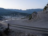 Mallorca's Curve: A Stunning Landscape overlooking the Ocean