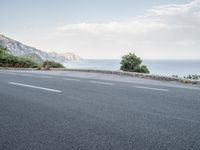 Mallorca's European Road: A Scenic View of the Ocean