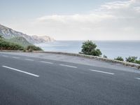 Mallorca's European Road: A Scenic View of the Ocean