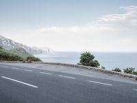 Mallorca's European Road: A Scenic View of the Ocean