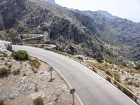 Mallorca's High Road: A Mountain Landscape