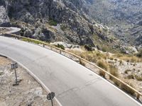 Mallorca's High Road: A Mountain Landscape