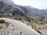 Mallorca's High Road: A Mountain Landscape