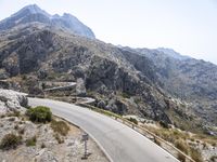 Mallorca's High Road: A Mountain Landscape