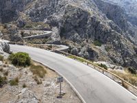 Mallorca's High Road: A Mountain Landscape