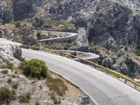 Mallorca's High Road: A Mountain Landscape