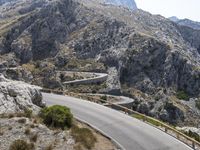 Mallorca's High Road: A Mountain Landscape