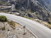 Mallorca's High Road: A Mountain Landscape