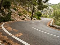 Scenic Road on Mallorca Island, Spain