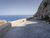 Landscape of Mallorca: Asphalt and Water in Harmony