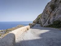 Landscape of Mallorca: Asphalt and Water in Harmony