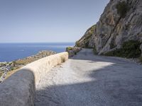 Landscape of Mallorca: Asphalt and Water in Harmony