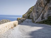 Landscape of Mallorca: Asphalt and Water in Harmony