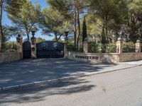 Mallorca Modern Architecture on Residential Road