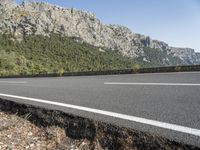 Mallorca Mountain Pass in Europe: Asphalt Thoroughfare