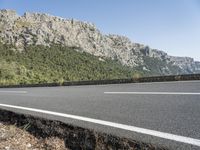 Mallorca Mountain Pass in Europe: Asphalt Thoroughfare