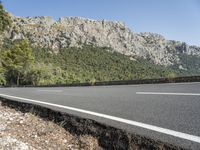 Mallorca Mountain Pass in Europe: Asphalt Thoroughfare