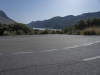 Mallorca Mountain Road under Clear Sky on a Day